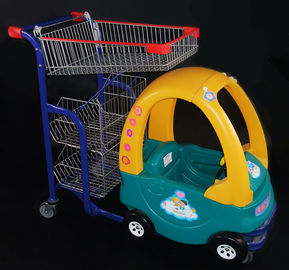 ประเทศจีน Baby Seat Grocery Store รถเข็นใช้งานง่ายน้ำหนักเบาแฉ ผู้ผลิต